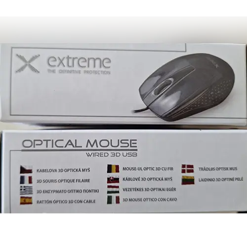 Foto dell’avviso ufficiale: XEXTREME Datora pele ar USB Mouse da gioco — rischio: Rischio chimico