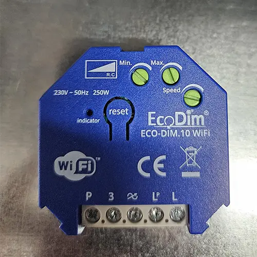 Foto dell’avviso ufficiale: EcoDim Smart dimmer module Interruttore dimmer Wi-Fi — rischio: Scossa elettrica