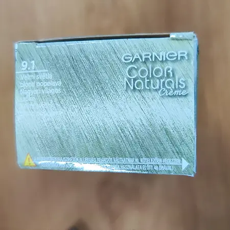 Photo de l’avis officiel: Garnier COLOR NATURALS Teinture capillaire — risque: Risque chimique (SR/01426/26)