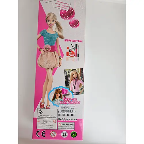 Foto do aviso oficial: Charm Beuty Boneca de plástico — risco: Químico