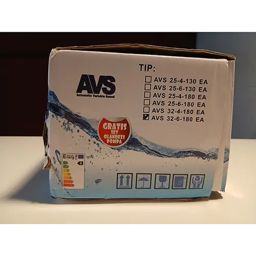 Photo de l’avis officiel: Avansa Circulation Pump Pompe à eau — risque: Choc électrique