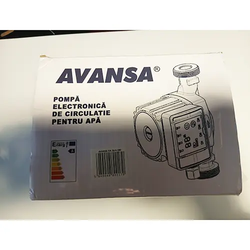 Photo de l’avis officiel: Avansa Circulation Pump Pompe à eau — risque: Choc électrique