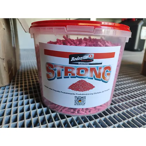 Photo de l’avis officiel: RODENTIN® 2kg RODENTIN STRONG Rodenticide — risque: Risque chimique