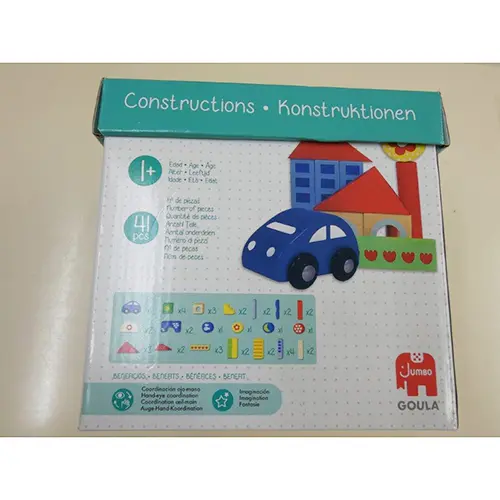 Photo de l’avis officiel: JUMBO GOULA CONSTRUCCIONES Jeu de jouets — risque: Étouffement