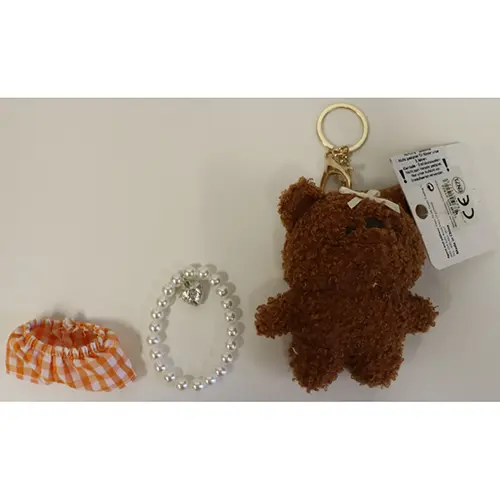 Photo from the official notice: YOYOSO Schlüsselanhänger soft toy with key ring — choking risk
