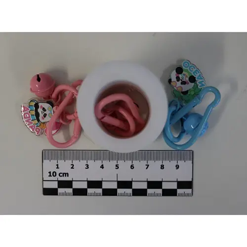 Foto do aviso oficial: YOYOSO Schlüsselanhänger Anel de chave com brinquedo — risco: Engasgamento