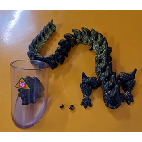 Photo from the official notice: 3D Printed Dragon Fidget Toy — choking risk