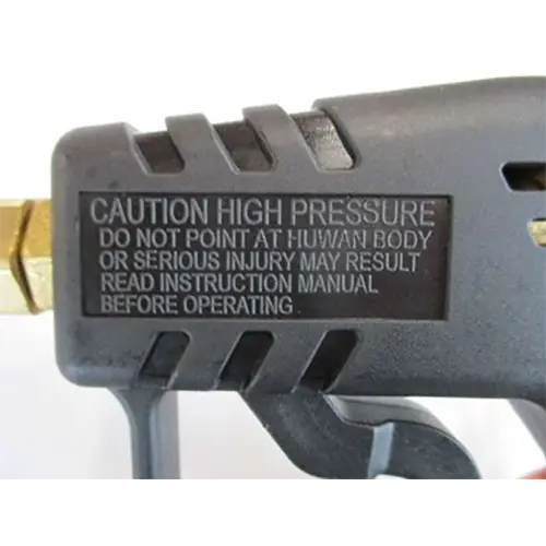 Photo from the official notice: FAI TOP High Pressure Washer Gun — injuries risk