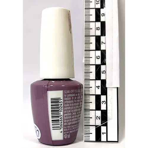 Photo de l’avis officiel: OPI Gel Color - Incognito Mode Gel vernis à ongles — risque: Risque chimique