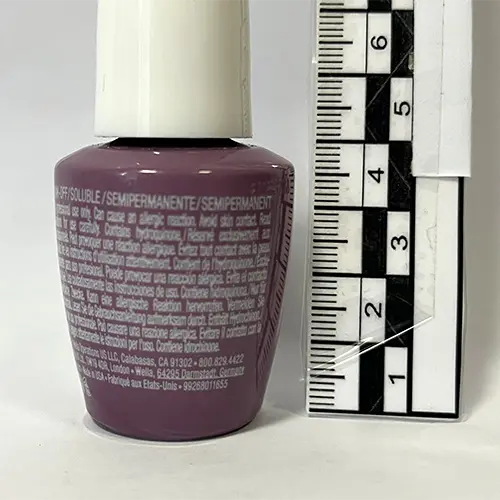 Photo de l’avis officiel: OPI Gel Color - Incognito Mode Gel vernis à ongles — risque: Risque chimique