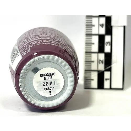Photo de l’avis officiel: OPI Gel Color - Incognito Mode Gel vernis à ongles — risque: Risque chimique