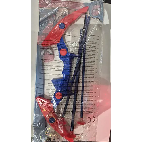Photo de l’avis officiel: Marvel Spider Man Ensemble de jouets Bow — risque: Étouffement & Dommages à la vue