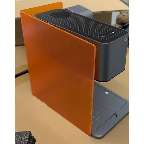 Photo from the official notice: Vevor laser engraving machine — damage to sight risk