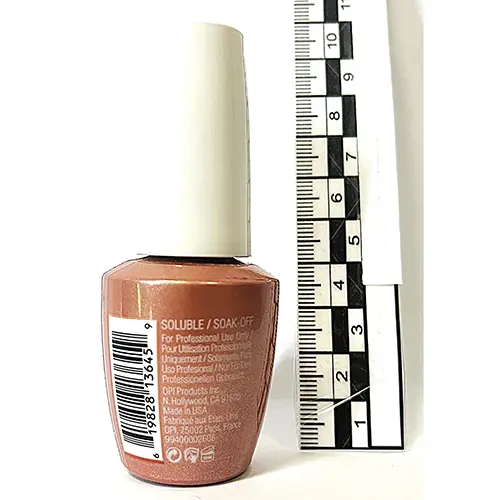 Foto do aviso oficial: OPI Gel Color - Made It To The Seventh Hill! Verniz para unhas em gel — risco: Químico