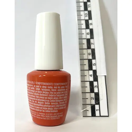 Foto uit de officiële melding: OPI Gel Color - You've Been Red Gel nagellak — risico: Chemische risico's
