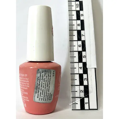 Photo de l’avis officiel: OPI Gel Color - Hopelessly Devoted To Opi Gel vernis à ongles — risque: Risque chimique