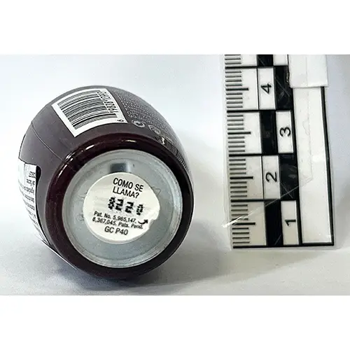 Photo from the official notice: OPI Gel Color - Como se LLama? gel nail polish — chemical risk