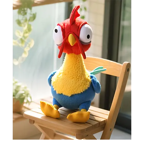 Photo de l’avis officiel: Peluche de poulet douce Jouet souple — risque: Risque chimique