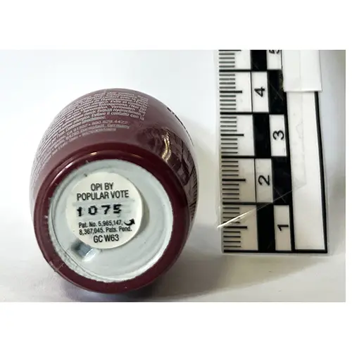 Photo de l’avis officiel: OPI Gel Color - By Popular Vote Gel vernis à ongles — risque: Risque chimique