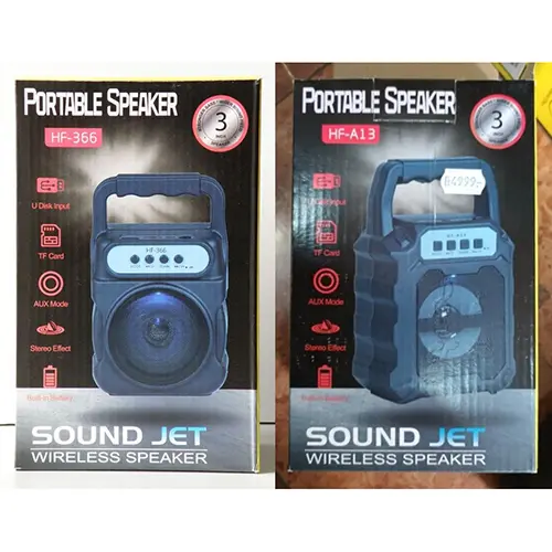 Foto uit de officiële melding: SOUND JET WIRELESS SPEAKER; PORTABLE SPEAKER Draadloze luidspreker — risico: Brandwonden