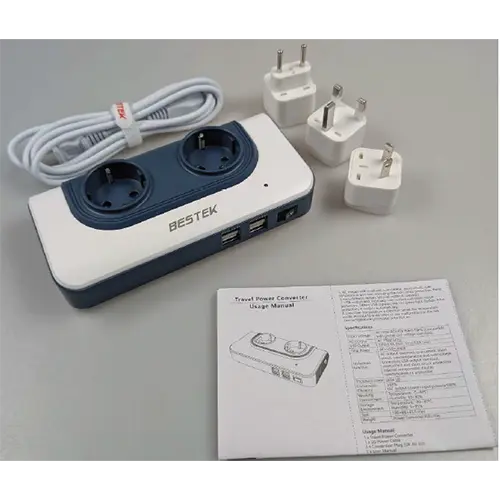 Photo de l’avis officiel: BESTEK Travel Power Converter Convertisseur de puissance — risque: Choc électrique