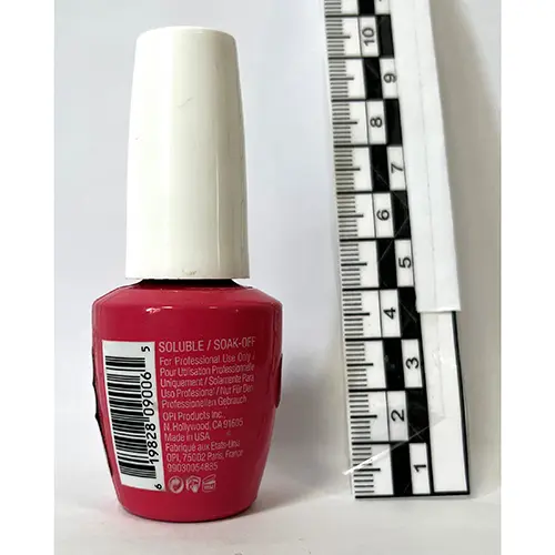 Foto do aviso oficial: OPI Gel Color - Strawberry Margarita Verniz para unhas em gel — risco: Químico