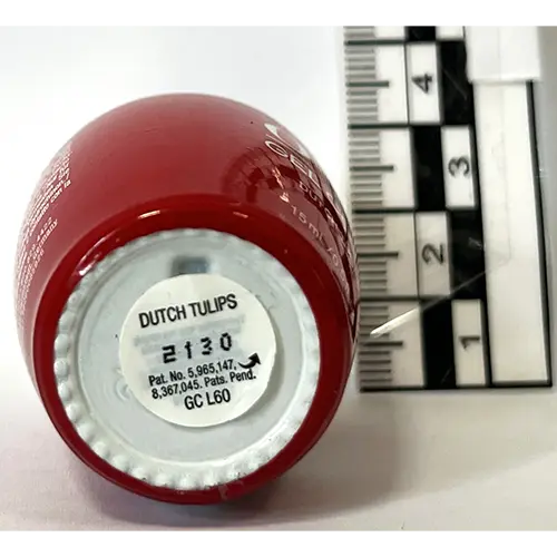 Foto uit de officiële melding: OPI Gel Color - Dutch Tulips Gel nagellak — risico: Chemische risico's