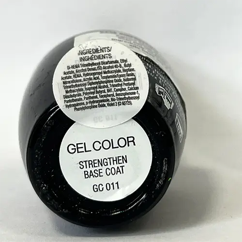 Photo de l’avis officiel: OPI Gel Color - Strengthen - Base Coat rinforzante Gel vernis à ongles — risque: Risque chimique