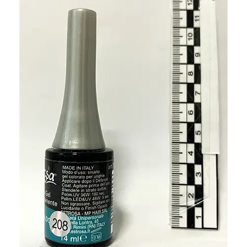 Photo de l’avis officiel: Estrosa Smalto gel semipermanente Gel vernis à ongles — risque: Risque chimique (SR/01591/26)