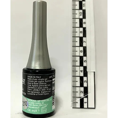 Photo de l’avis officiel: Estrosa Smalto gel semipermanente Gel vernis à ongles — risque: Risque chimique (SR/01589/26)