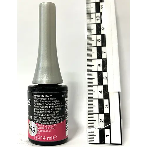 Photo de l’avis officiel: Estrosa Marylin Gel vernis à ongles — risque: Risque chimique