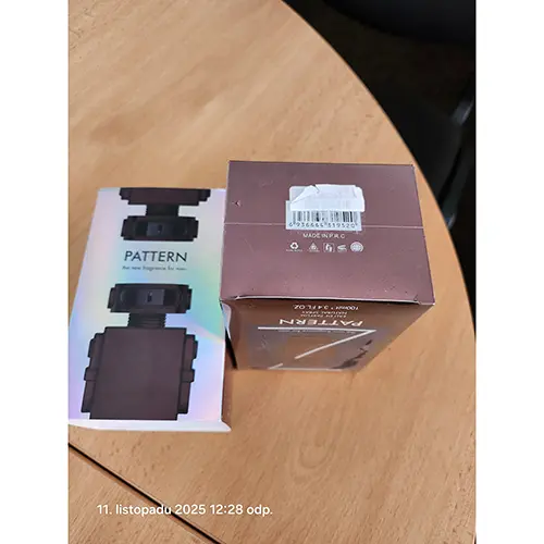 Photo de l’avis officiel: PATTERN THE NEW FRAGRANCE FOR MEN Parfum — risque: Risque chimique