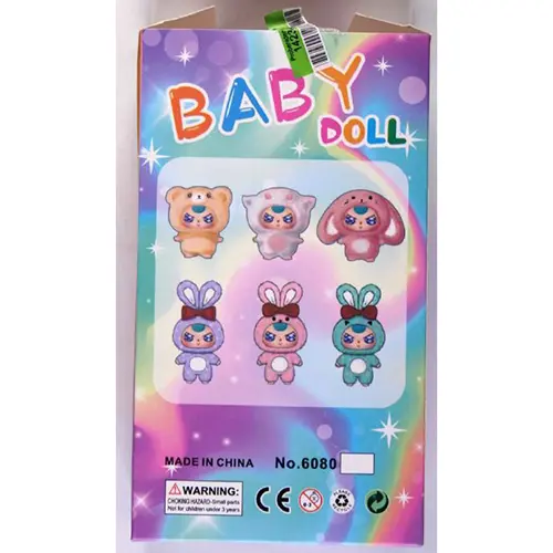 Photo de l’avis officiel: Triton-X Baby Doll "Lovely Baby Surprise" Jouet souple avec porte-clés — risque: Risque chimique
