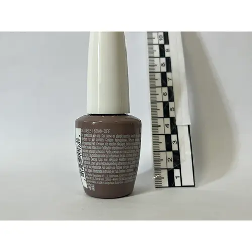 Photo de l’avis officiel: OPI Gel Color - Taupe-Less Beach Gel vernis à ongles — risque: Risque chimique