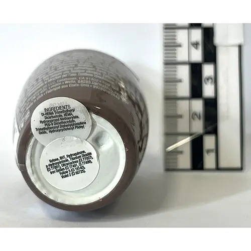 Photo de l’avis officiel: OPI Gel Color - Taupe-Less Beach Gel vernis à ongles — risque: Risque chimique