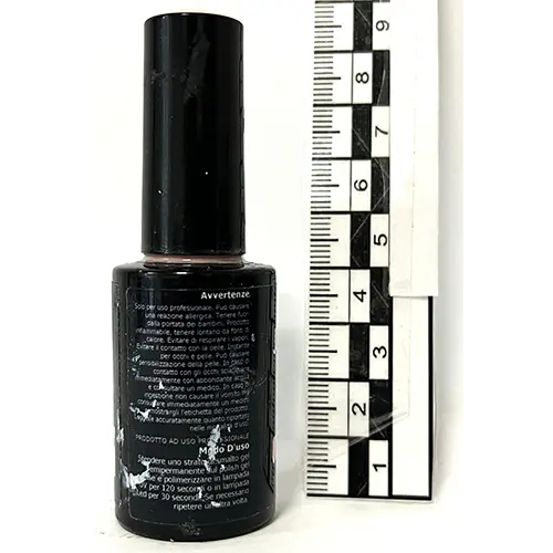 Photo de l’avis officiel: Jenessa 8 Gel vernis à ongles — risque: Risque chimique