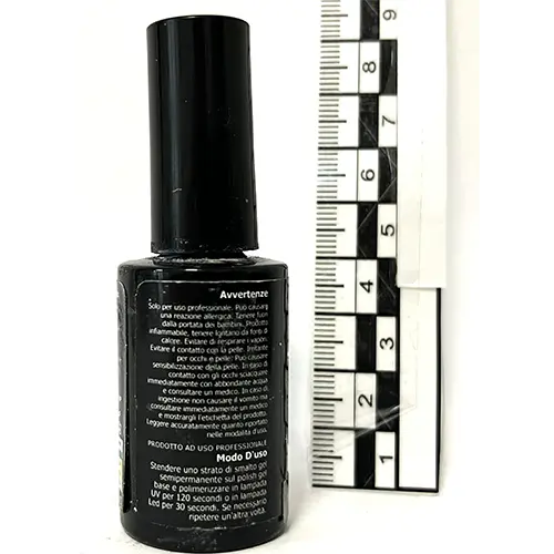 Photo de l’avis officiel: Jenessa 6 Gel vernis à ongles — risque: Risque chimique