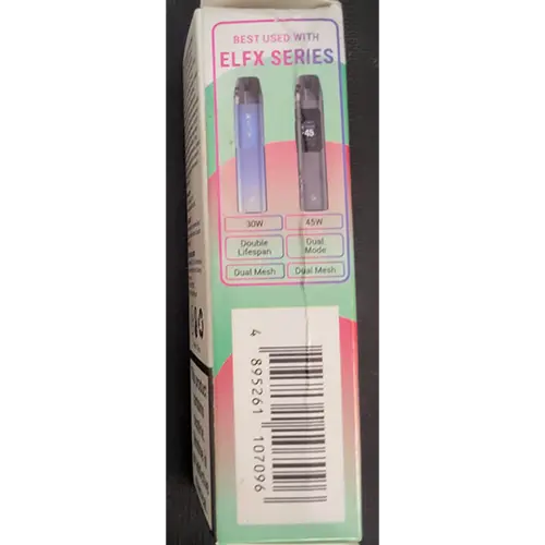 Photo de l’avis officiel: ELFLIQ NIC SALTS Cartouche de cigarette électronique — risque: Risque chimique (SR/01651/26)