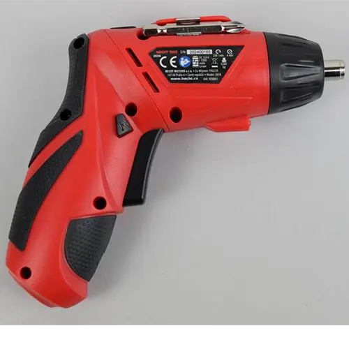 Photo from the official notice: Hecht Cordless Screwdriver — burns risk