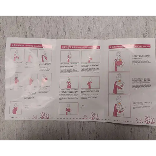 Zdjęcie z oficjalnego zgłoszenia: Porte-bébé anneau fronde coton porte-bébé enveloppement pour nouveau-nés respirant hanchesiège exten Nosidełko — ryzyko: Urazy & Duszenie się