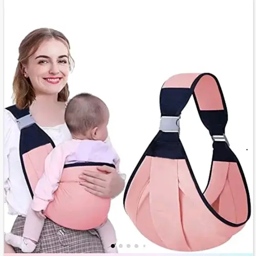 Photo from the official notice: Sac à dos écharpe de transport de bébé, échape de transport de nourssissons multifonctionnelle baby carrier — injuries risk
