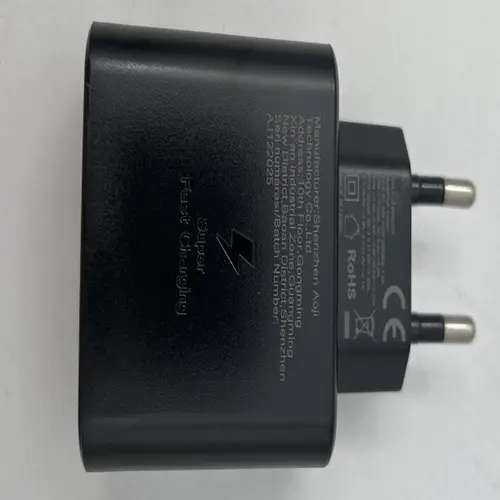 Photo de l’avis officiel: Heng Ye Compatible With Samsung Galaxy Super Fast Charger Chargeur — risque: Brûlures
