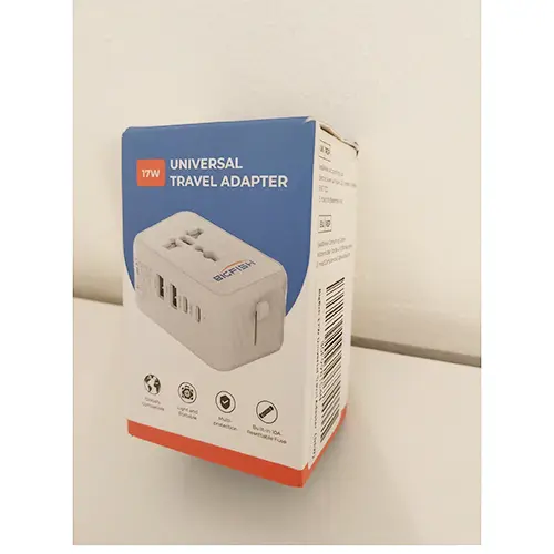 Foto do aviso oficial: BIGFISH Adaptador — risco: Choque elétrico