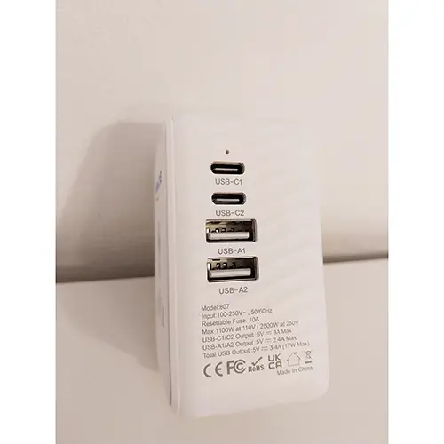 Foto do aviso oficial: BIGFISH Adaptador — risco: Choque elétrico