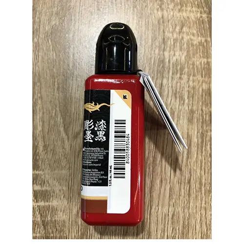 Photo from the official notice: Kuro Sumi Tattoo Ink Imperial Crusader Red — chemical risk