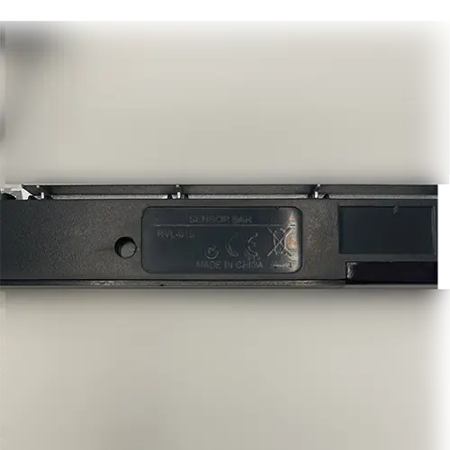 Photo from the official notice: For Wii/Wii U Wired Remote Sensor Bar Receiver Sensor bar USB — environment risk