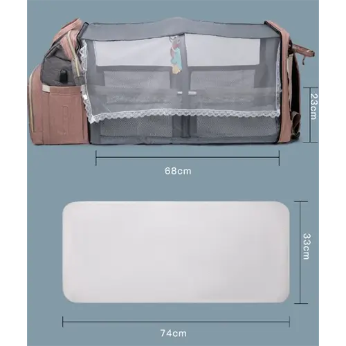 Photo de l’avis officiel: New Mummy Crib Backpack Lit de voyage — risque: Blessures & Suffocation