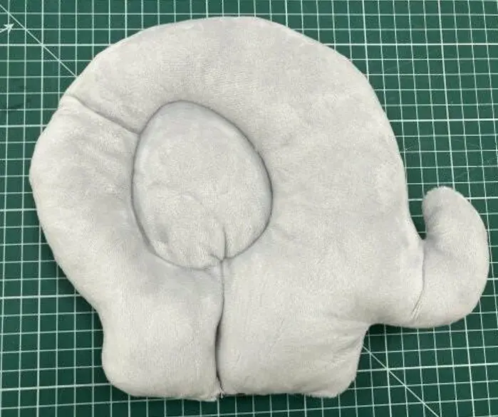 Photo from the official notice: Animal Shape Breathable Baby Antihead Shape Pillow Baby sleep Positioner Prevent Flat Head Anti Roll baby pill — suffocation risk