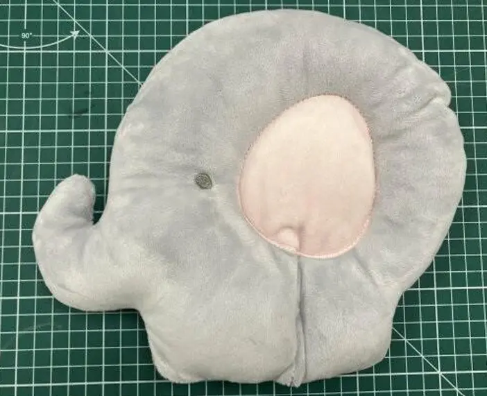 Photo from the official notice: Animal Shape Breathable Baby Antihead Shape Pillow Baby sleep Positioner Prevent Flat Head Anti Roll baby pill — suffocation risk