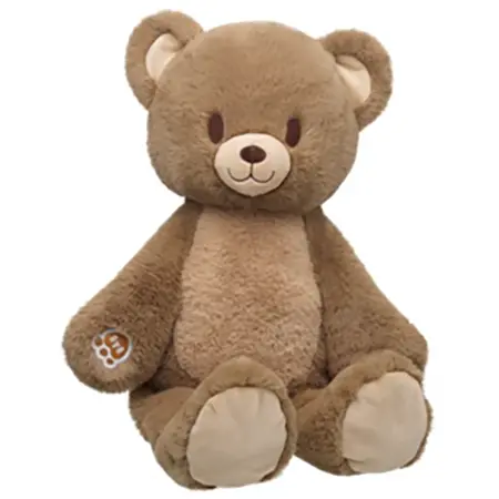 Foto aus der offiziellen Meldung: Build-A-Bear Workshop Heartwarming Hugs Bear Plüschtier — Risiko: Ersticken